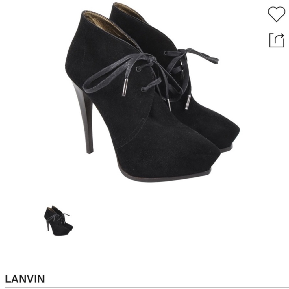 Lavin Suede Pointed Ankle Boots